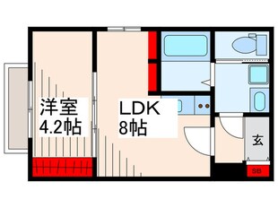 ホライゾンⅢの物件間取画像